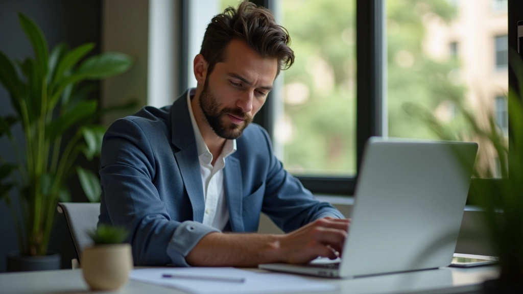 Portfolio digitale di design su tablet con campioni di lavori precedenti e tariffe indicate