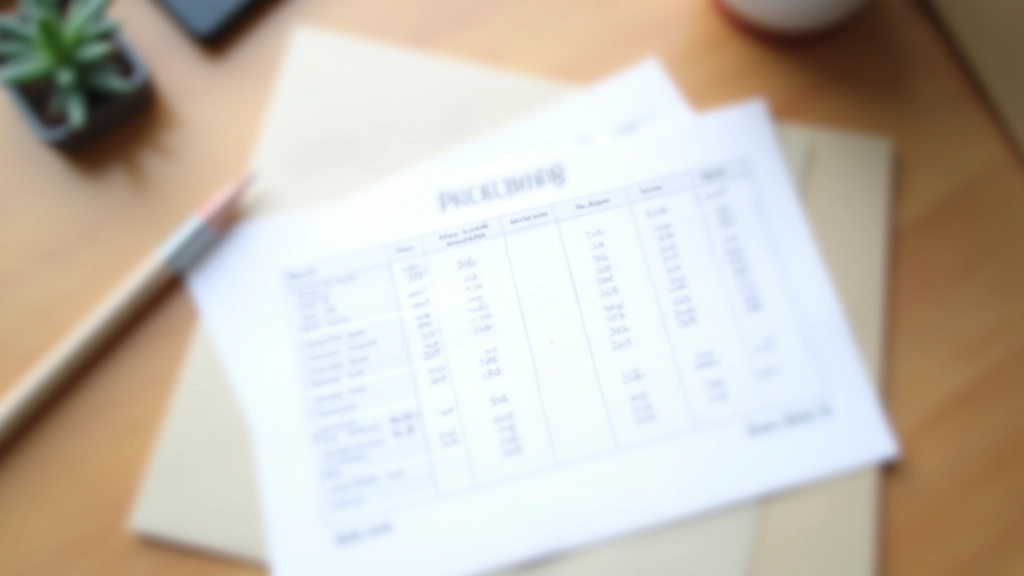 Tabella comparativa di tariffe e pacchetti web design stampata su carta bianca con annotazioni a matita